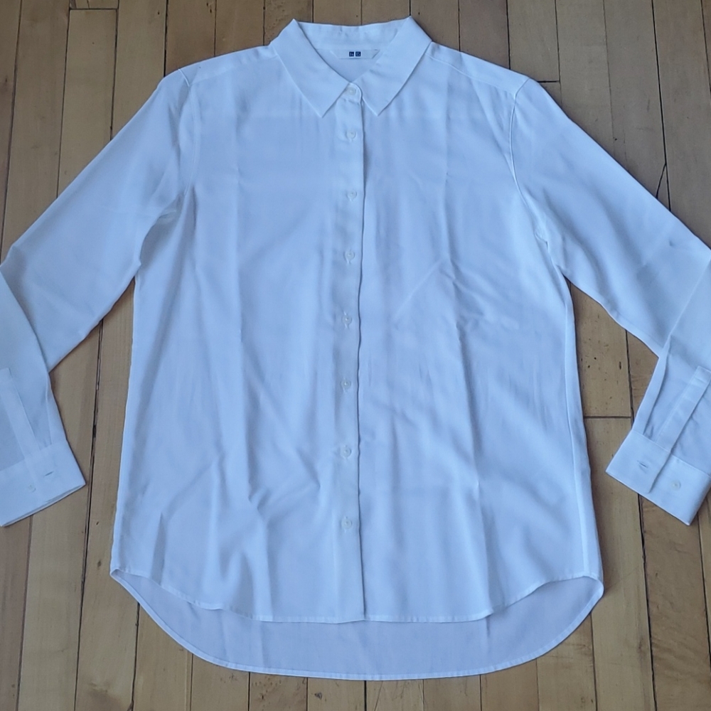 Uniqlo Rayon Shirt Sz XS
